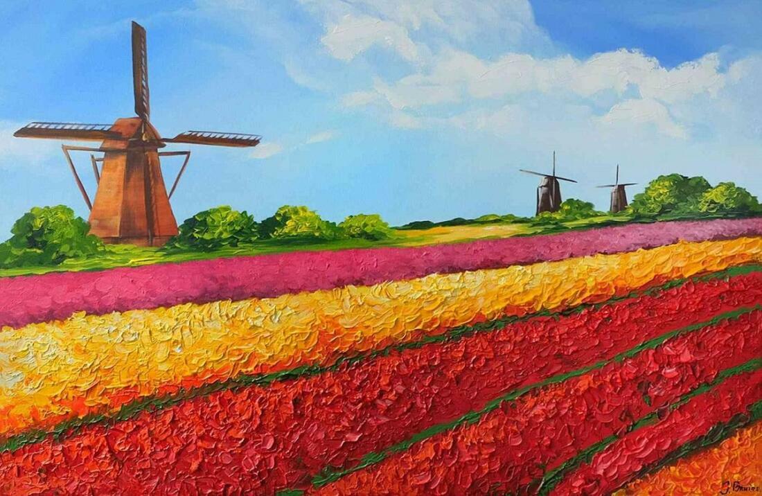 Hollands landschap schilderij landschap schilderijen |